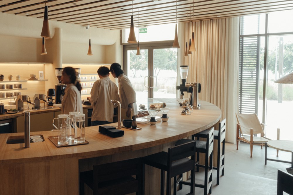 Café fit-out by Timberworks